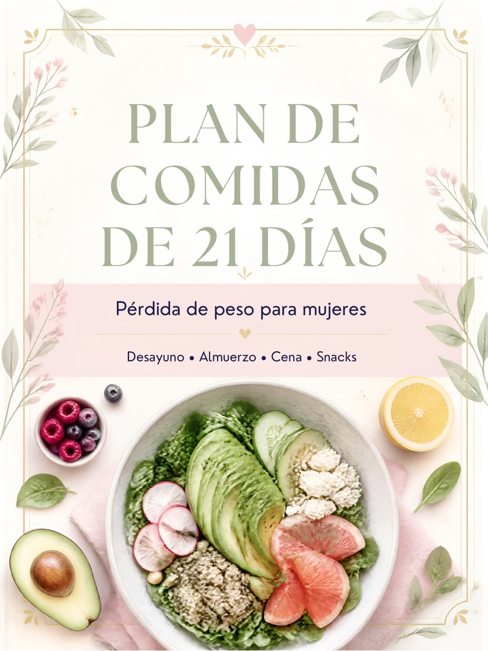 PLAN DE COMIDAS DE 21 DÍAS- Descarga Instantanea